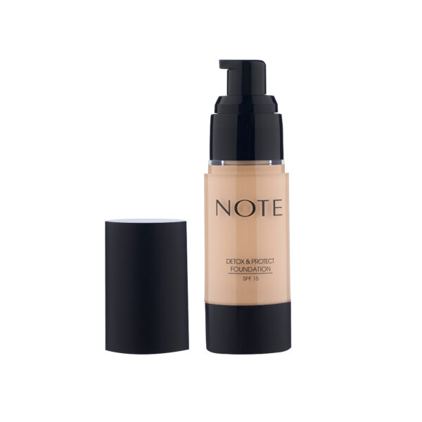 Note Detox And Protect Foundation 02 Pump - Natural Beige - Image 2