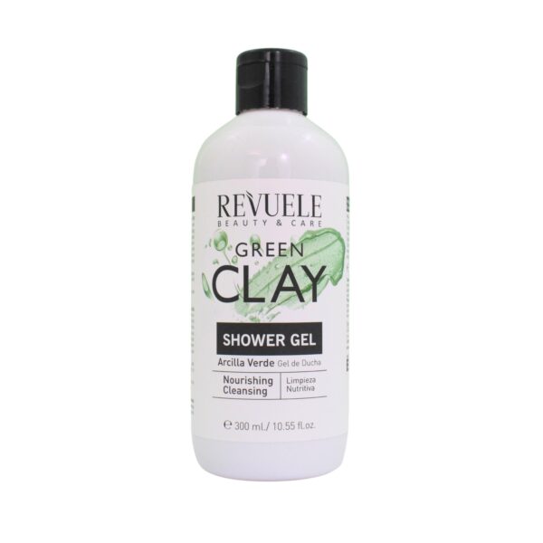 Revuele Clay Shower Gel  Nourishing (Green) 300Ml - Image 2