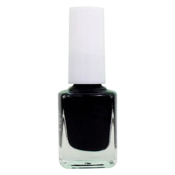 Glambeaute Nail Enamel 47 - Solid Black - Image 3