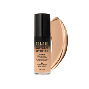 Milani Conceal + Perfect 2-In-1 Foundation - 04 Medium Beige