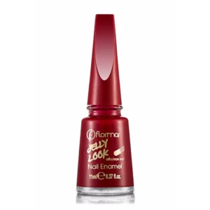 Flormar Jelly Look Nail Enamel - Jl05 Fire Red
