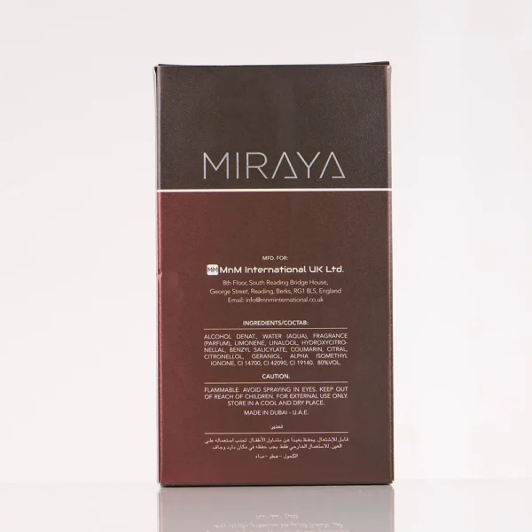 Miraya Urban Edge Fragrance for Men EDP - 100 ml - Image 3