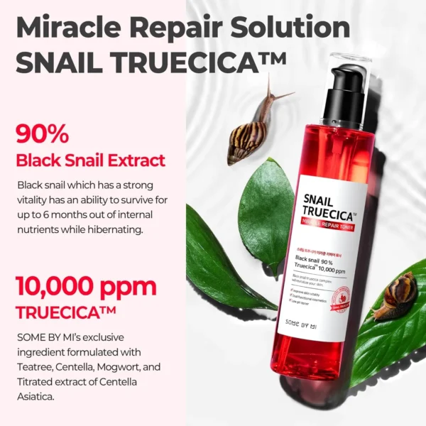 Some By Mi Snail Truecica Miracle Repair Toner 135Ml - Image 2