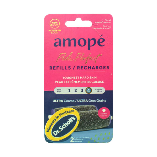 Dr. Scholl's Amope Pedi Perfect Foot File for Toughest Hard Skin 2 ct