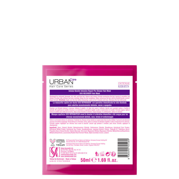 Urban Care  Intense & Keratin Pre-Hair Mask - Image 2