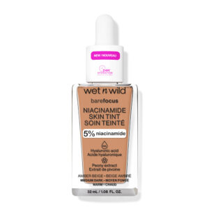 Wet n Wild Bare Focus Niacinamide Skin Tint Amber Beige