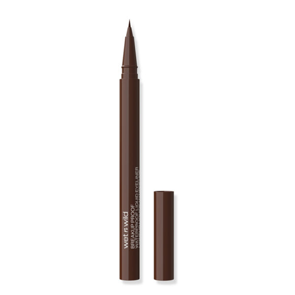 Wet n Wild Breakup Proof Liquid Eyeliner Brown - Image 2
