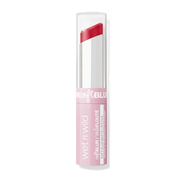 Wet n Wild Cloud Pout Soft Blur Matte Lipstick -Little Red Rosette