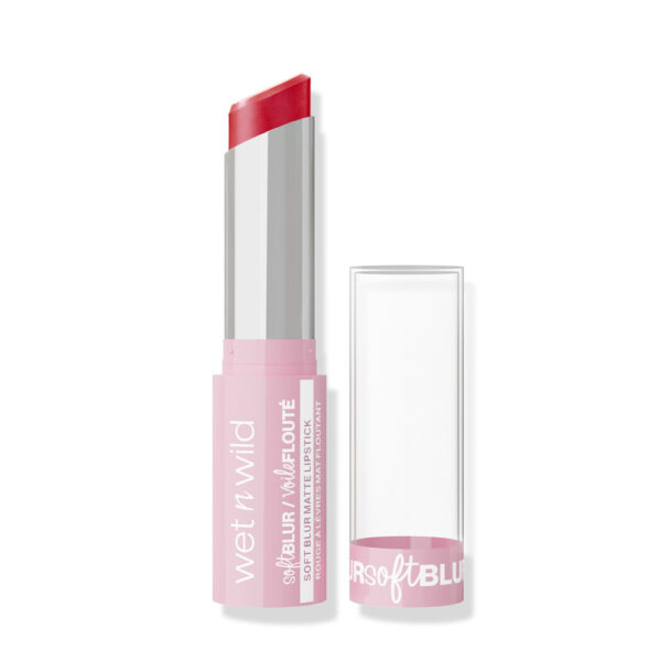 Wet n Wild Cloud Pout Soft Blur Matte Lipstick -Little Red Rosette - Image 2