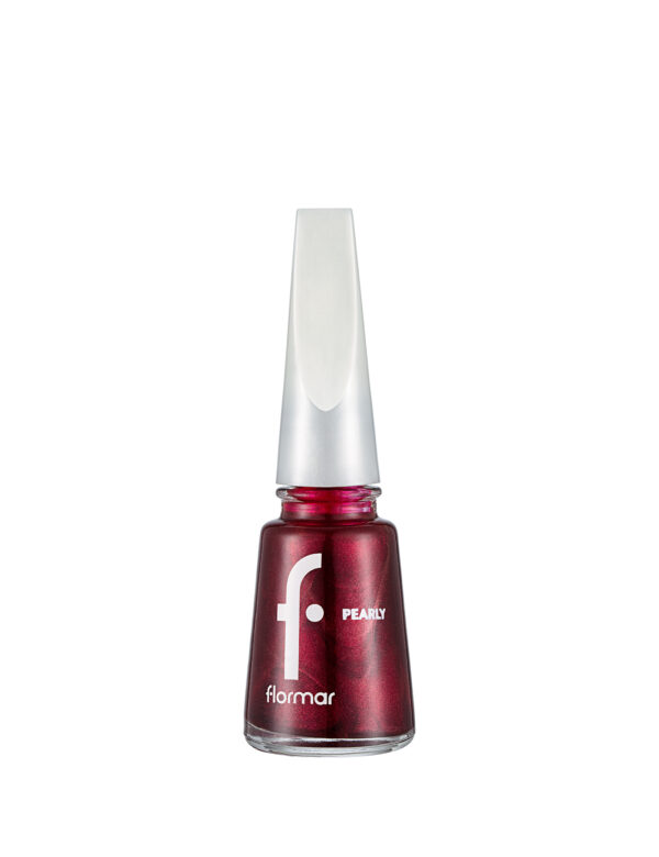 Flormar Pearly Nail Enamel- PL314 Velvet Red -New