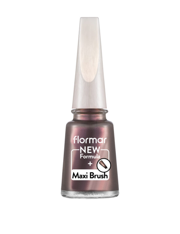 Flormar Pearly Nail Enamel- PL418 Chrome Purple -New
