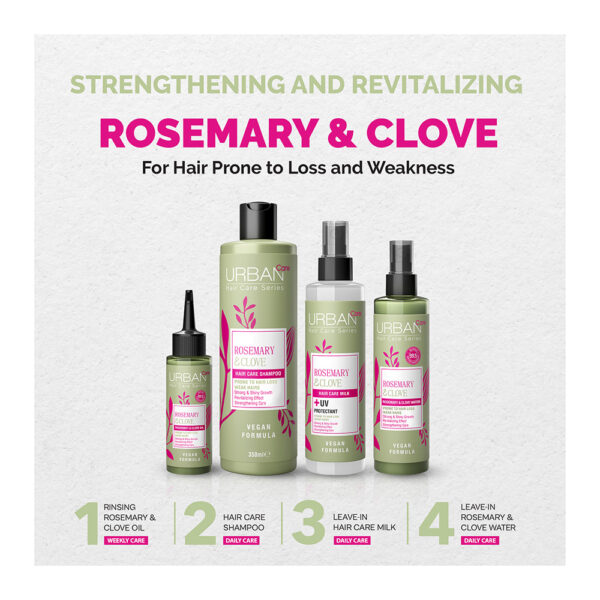 Urban Care Rosemary&Clove Strengthening Hair Care milk 200 Ml - Image 4